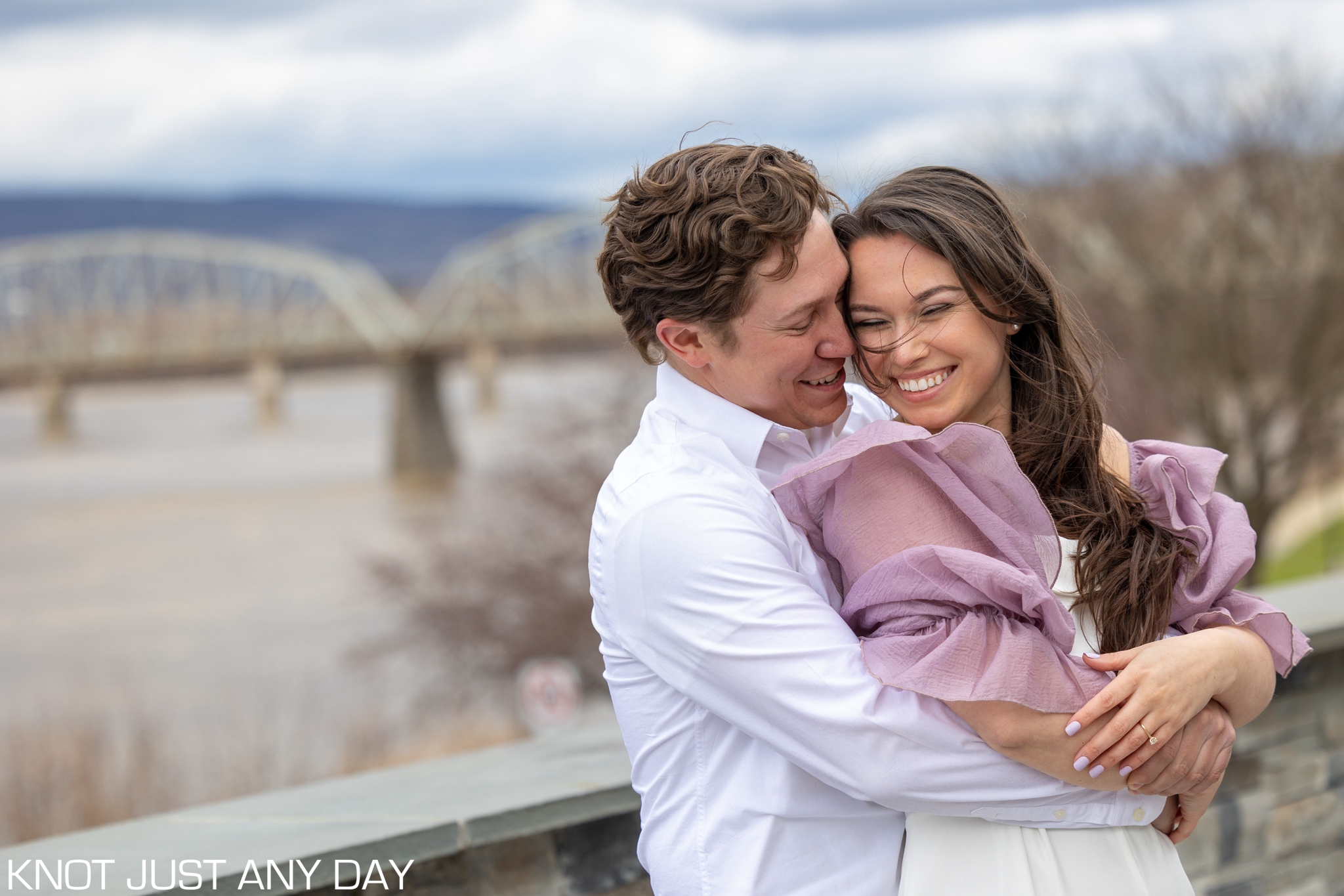 Bridal Shower Photography at The Banks, A Waterfront Venue in Pittston, PA